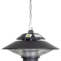 SIP Universal Hanging Halogen Heater 1.5kW Aluminium