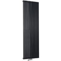 Ximax Boston Designer Radiator 1800 x 450mm 3710Btu in Anthracite Steel