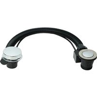 Made4Trade Bath Pop Up Waste/Overflow 1 1/2" Chrome Plated