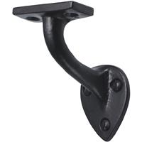 Old Hill Ironworks Cottage Handrail Bracket 64mm in Black Cast Iron