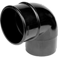 Aquaflow 68mm Offset Bend 92.5deg in Black PVCU