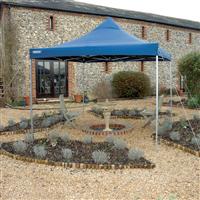 Draper 3 x 3m Folding Gazebo Blue Steel