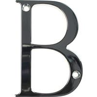 Fab and Fix Fab & Fix Hardex Door Numeral Polished B in Chrome Zinc