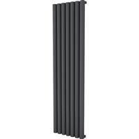 Ximax Amber Aluminium Designer Radiator 1800 x 485mm 4444Btu Anthracite in Anthracite Structure