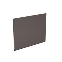 Kitchen Kit Flatpack J-Pull Appliance Door Ultra Matt 490x596mm in Graphite Mdf