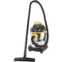 Wessex Electrical Wessex 20L Wet & Dry Vacuum Cleaner 230V in Chrome Steel