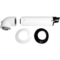 Ideal Boilers Ideal Logic/Vogue Telescopic Flue Combi/System in White