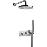 Deva Holton Thermostatic Concealed Valve Mixer Shower in Chrome Brass