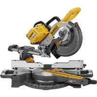 DeWalt DCS727 54V XR FlexVolt 250mm Double Bevel Slide Mitre Saw Body Only Steel