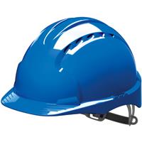 JSP EVO2 Adjustable Safety Helmet in Blue Hdpe