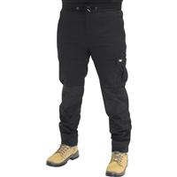 CAT Men's erpillar Dynamic Work Trousers 38" S in Black Cotton/Spandex