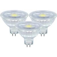 Integral LED 12V MR16 GU5.3 Dimmable Glass Lamp 4.4W Cool White 345lm (3 Pack)