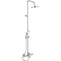 Ideal Standard Ceratherm Thermostatic Diverter Bar Mixer Shower in Chrome Brass