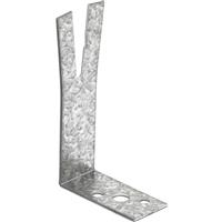 BPC Fixings Galvanised Fishtailed Frame Cramp 50 x 100mm (10 Pack) Galvanised Steel
