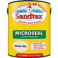 Sandtex Ultra Smooth Masonry Paint 5L in Chalk Hill