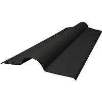 Unbranded Corrugated Bitumen Sheet Ridge Black 1m