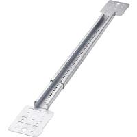 Termination Technology Rapid Sliding Wall Bracket 16-24 (50 Pack) in Chrome Galvanised Steel