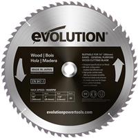 Evolution General Wood TCT Blade 355mm x 60T Tungsten Carbide