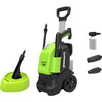 Greenworks G30 Pressure Washer including Patio Head & Brush 120 bar