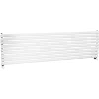 Ximax Bristol Single Horizontal Designer Radiator 526 x 1800mm 3515Btu in White Steel