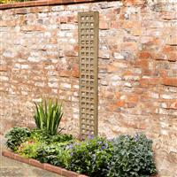 Forest Garden Premium Framed Trellis 180cm(h) x 30cm(w) (4 Pack) in Natural Timber