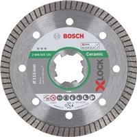 Bosch Ceramic Tile Extraclean Turbo Diamond Blade X-LOCK 115 x 22.23mm