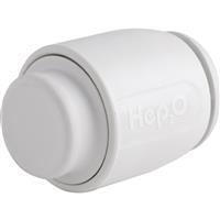 Hep2O Demountable Stopend 10mm in White Plastic