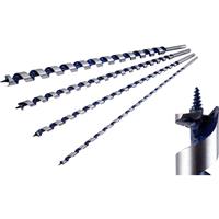 Toolpak Long Auger Drill Bit Set (4 Piece) Carbon Steel