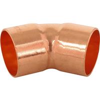 Made4Trade End Feed 45deg Obtuse Elbow 22mm in Copper