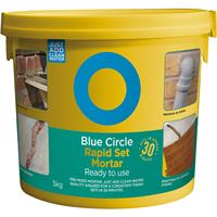 Blue Circle Rapid Set Mortar Mix 5kg in Grey