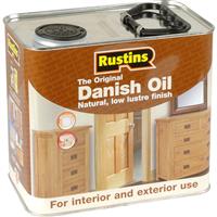 Rustins Original Danish Oil 2.5L in Natural