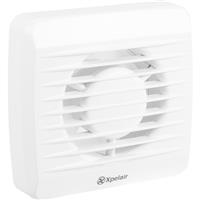 Xpelair VX100 100mm Extractor Fan Standard in White ABS