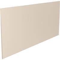 Kitchen Kit Flatpack Shaker Kitchen Cabinet Breakfast Bar Back Ultra Matt 2100mm in Cashmere Mdf