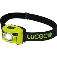 Luceco Rechargeable PIR Inspection Head Torch 3W 6500K in Green ABS
