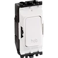MK Grid Plus 20A 1 Way DP Engraved Module Hob