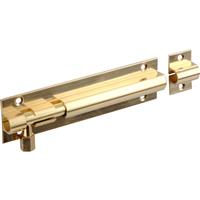 Brass Door Bolt 50mm Straight in Gold