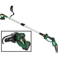 Hawksmoor 18V Cordless Mini Pruning Chainsaw 1 x 4.0Ah in Green Aluminium