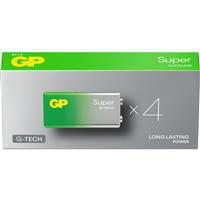 GP Super Alkaline Battery 9V (4 Pk)