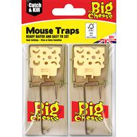 Big Cheese The Wooden Trap FSC Mouse (2 Pack)