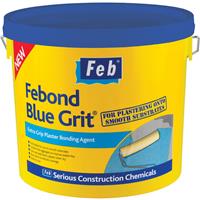 Sika Febond Grit Plaster Bonding Agent 10L in Blue