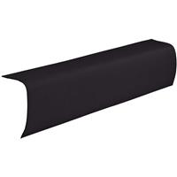Unbranded Corrugated Bitumen Edge Piece Black 1m