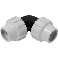 Aquaflow MDPE Equal Elbow 20mm in White