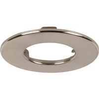 Aurora R6 4W-8W Wattage and CCT Switchable Fire Rated IP65 Downlight Dimmable Bezel Satin in Nickel Polycarbonate