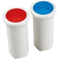 Hep2O Blanking Peg 22mm in White Plastic