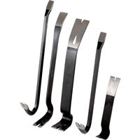 Roughneck Toolbox Gorilla Wrecking Bar Set (5 Piece) in Black Carbon Steel
