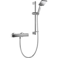 Mira Honesty EV Thermostatic Bar Mixer Shower in Chrome Brass