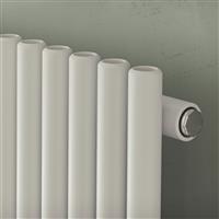 Ximax Cornwall Vertical Designer Radiator 1800 x 550mm 4553Btu in White Steel