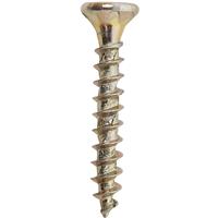ForgeFast Multi Purpose Self Drilling Wood Screw 3.0 x 25mm (200 Pack) in Gold Steel