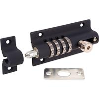 Squire 4 Combination Locking Bolt Blue in Black