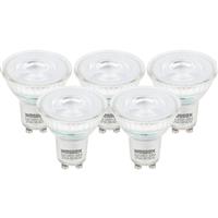 Wessex Electrical Wessex LED GU10 Glass Bulb Lamp 2.4W Warm White 230lm (5 Pack)